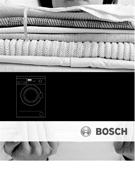 bosch classixx 5|User manual Bosch Classixx 5 WAA28260 (20 pages)